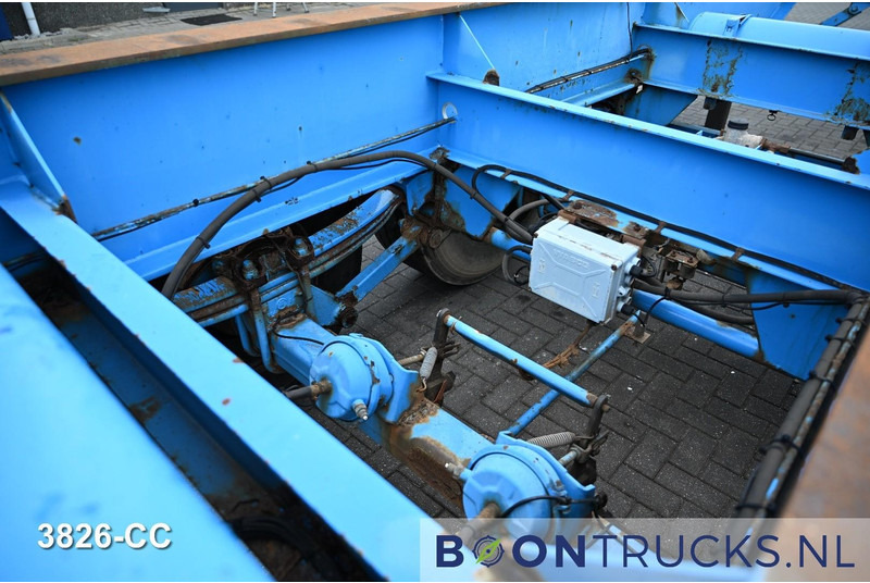 Containerbil/ Veksellad sættevogn Schweriner Nutzfahrzeuge CS 20 CHASSIS | 20ft * STEEL SUSPENSION * BPW / DRUM * 9x AVAILABLE: billede 12