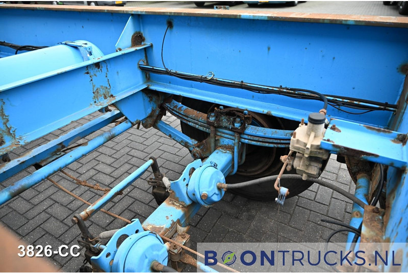 Containerbil/ Veksellad sættevogn Schweriner Nutzfahrzeuge CS 20 CHASSIS | 20ft * STEEL SUSPENSION * BPW / DRUM * 9x AVAILABLE: billede 15