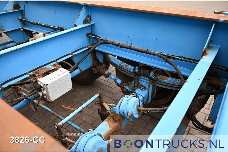 Containerbil/ Veksellad sættevogn Schweriner Nutzfahrzeuge CS 20 CHASSIS | 20ft * STEEL SUSPENSION * BPW / DRUM * 9x AVAILABLE: billede 14