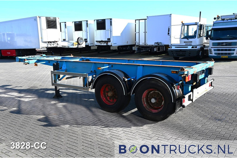 Schweriner Nutzfahrzeuge CS 20 CHASSIS | 20ft * STEEL SUSPENSION * BPW/DRUM * 9x AVAILABLE - Containerbil/ Veksellad sættevogn: billede 2 Schweriner Nutzfahrzeuge CS 20 CHASSIS | 20ft * STEEL SUSPENSION * BPW/DRUM * 9x AVAILABLE - Containerbil/ Veksellad sættevogn: billede 2