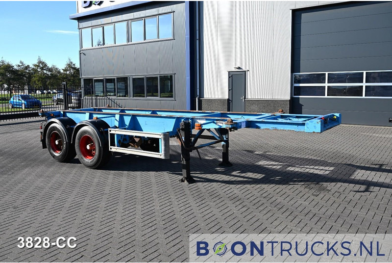 Schweriner Nutzfahrzeuge CS 20 CHASSIS | 20ft * STEEL SUSPENSION * BPW/DRUM * 9x AVAILABLE - Containerbil/ Veksellad sættevogn: billede 3 Schweriner Nutzfahrzeuge CS 20 CHASSIS | 20ft * STEEL SUSPENSION * BPW/DRUM * 9x AVAILABLE - Containerbil/ Veksellad sættevogn: billede 3