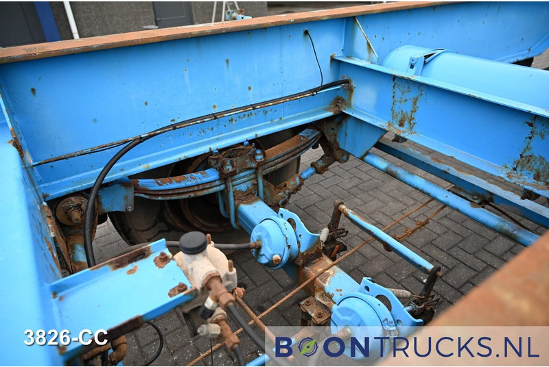 Containerbil/ Veksellad sættevogn Schweriner Nutzfahrzeuge CS 20 CHASSIS | 20ft * STEEL SUSPENSION * BPW / DRUM * 9x AVAILABLE: billede 11