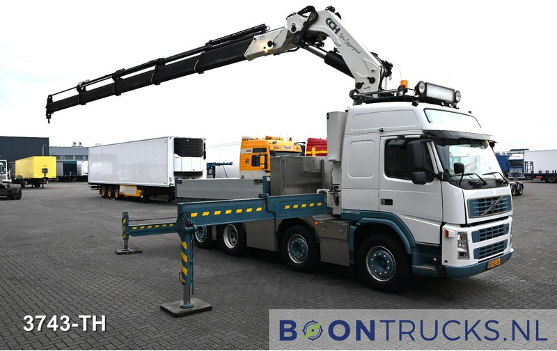 Volvo FM 480 8x2 R + HMF THOR 8520 K5 | 85 T/M CRANE * WINCH * MANUAL * NL TRUCK * TOP! - Trækker: billede 3 Volvo FM 480 8x2 R + HMF THOR 8520 K5 | 85 T/M CRANE * WINCH * MANUAL * NL TRUCK * TOP! - Trækker: billede 3