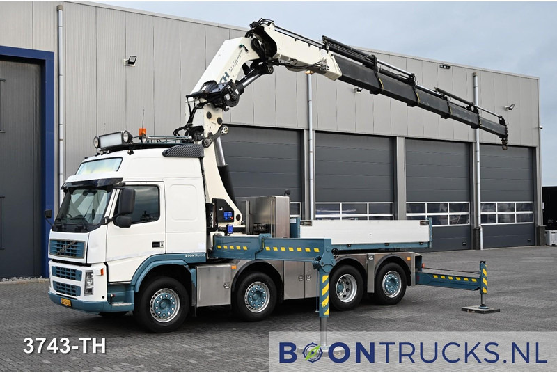 Volvo FM 480 8x2 R + HMF THOR 8520 K5 | 85 T/M CRANE * WINCH * MANUAL * NL TRUCK * TOP! - Trækker: billede 1 Volvo FM 480 8x2 R + HMF THOR 8520 K5 | 85 T/M CRANE * WINCH * MANUAL * NL TRUCK * TOP! - Trækker: billede 1