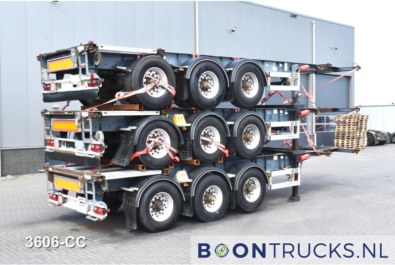 Van Hool 3B0071 € 12750 STACK PRICE | 20-30ft * ADR: FL, AT, OX * 3840 KG * LIFT AXLE - Containerbil/ Veksellad sættevogn: billede 1 Van Hool 3B0071 € 12750 STACK PRICE | 20-30ft * ADR: FL, AT, OX * 3840 KG * LIFT AXLE - Containerbil/ Veksellad sættevogn: billede 1