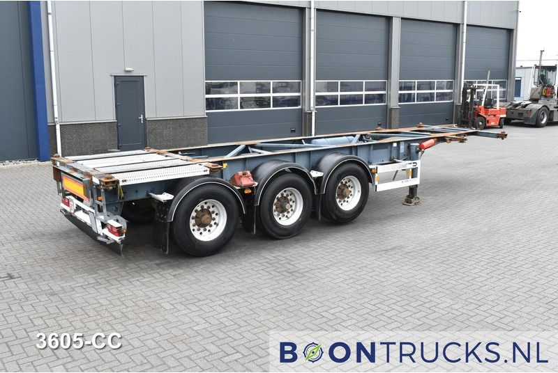 Van Hool 3B0071 TANK CHASSIS | 20-30ft * ADR: FL, AT, OX * 3840 KG * LIFT AXLE - Containerbil/ Veksellad sættevogn: billede 1 Van Hool 3B0071 TANK CHASSIS | 20-30ft * ADR: FL, AT, OX * 3840 KG * LIFT AXLE - Containerbil/ Veksellad sættevogn: billede 1