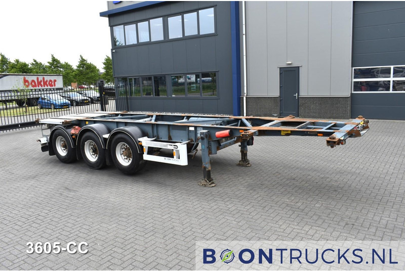 Van Hool 3B0071 TANK CHASSIS | 20-30ft * ADR: FL, AT, OX * 3840 KG * LIFT AXLE - Containerbil/ Veksellad sættevogn: billede 3 Van Hool 3B0071 TANK CHASSIS | 20-30ft * ADR: FL, AT, OX * 3840 KG * LIFT AXLE - Containerbil/ Veksellad sættevogn: billede 3