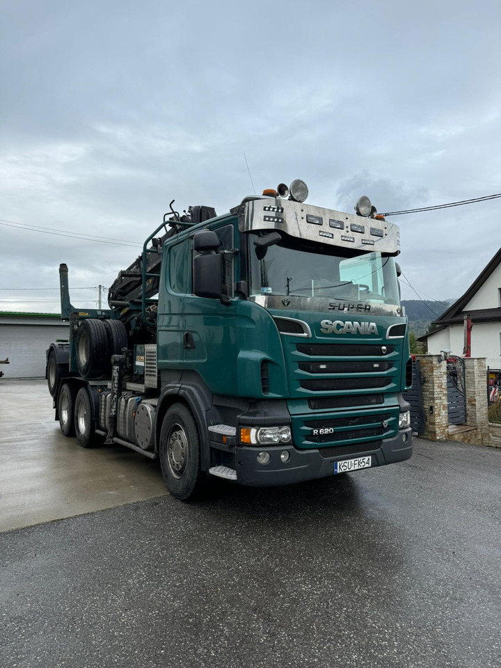 SCANIA R560 - Tømmerbil, Lastbil med kran: billede 1 SCANIA R560 - Tømmerbil, Lastbil med kran: billede 1