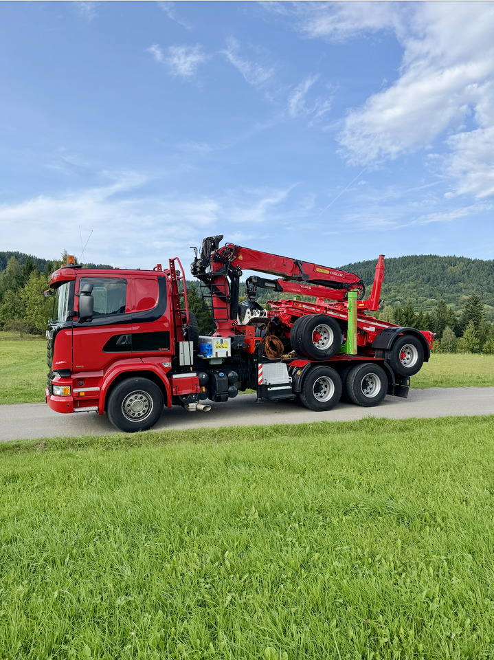 SCANIA R580 - Tømmerbil, Lastbil med kran: billede 2 SCANIA R580 - Tømmerbil, Lastbil med kran: billede 2