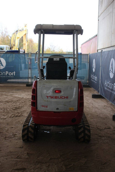 Takeuchi TB216 - Minigravemaskine: billede 4 Takeuchi TB216 - Minigravemaskine: billede 4