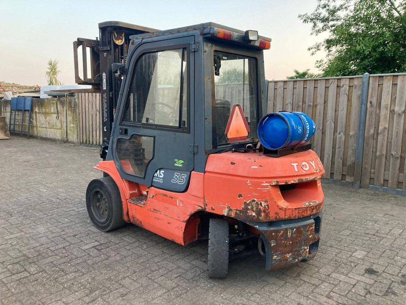 Toyota 02-7FGF-35 - Gas gaffeltruck: billede 3 Toyota 02-7FGF-35 - Gas gaffeltruck: billede 3