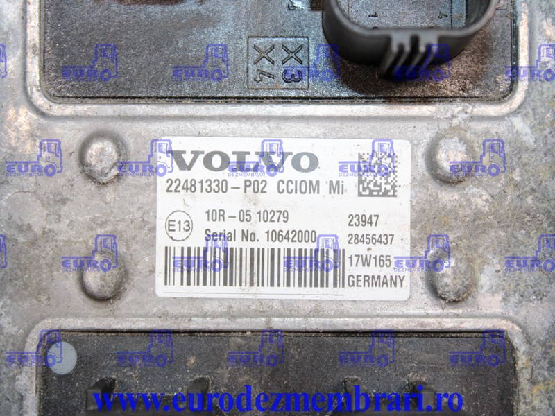 CALCULATOR CCIOM VOLVO FH4 22481330, 22053759, 22881415, 22481332, 22881416 - Kontrol blok for Lastbil: billede 2 CALCULATOR CCIOM VOLVO FH4 22481330, 22053759, 22881415, 22481332, 22881416 - Kontrol blok for Lastbil: billede 2