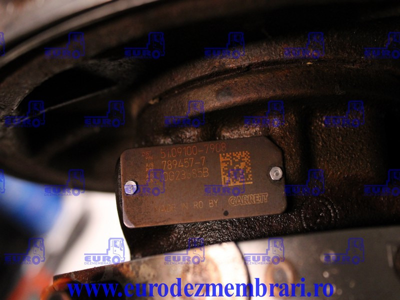 TURBOSUFLANTA MAN TGX D26 EURO 6 51.09100.7908, 51.09100.7897 - Turbolader for Lastbil: billede 3 TURBOSUFLANTA MAN TGX D26 EURO 6 51.09100.7908, 51.09100.7897 - Turbolader for Lastbil: billede 3