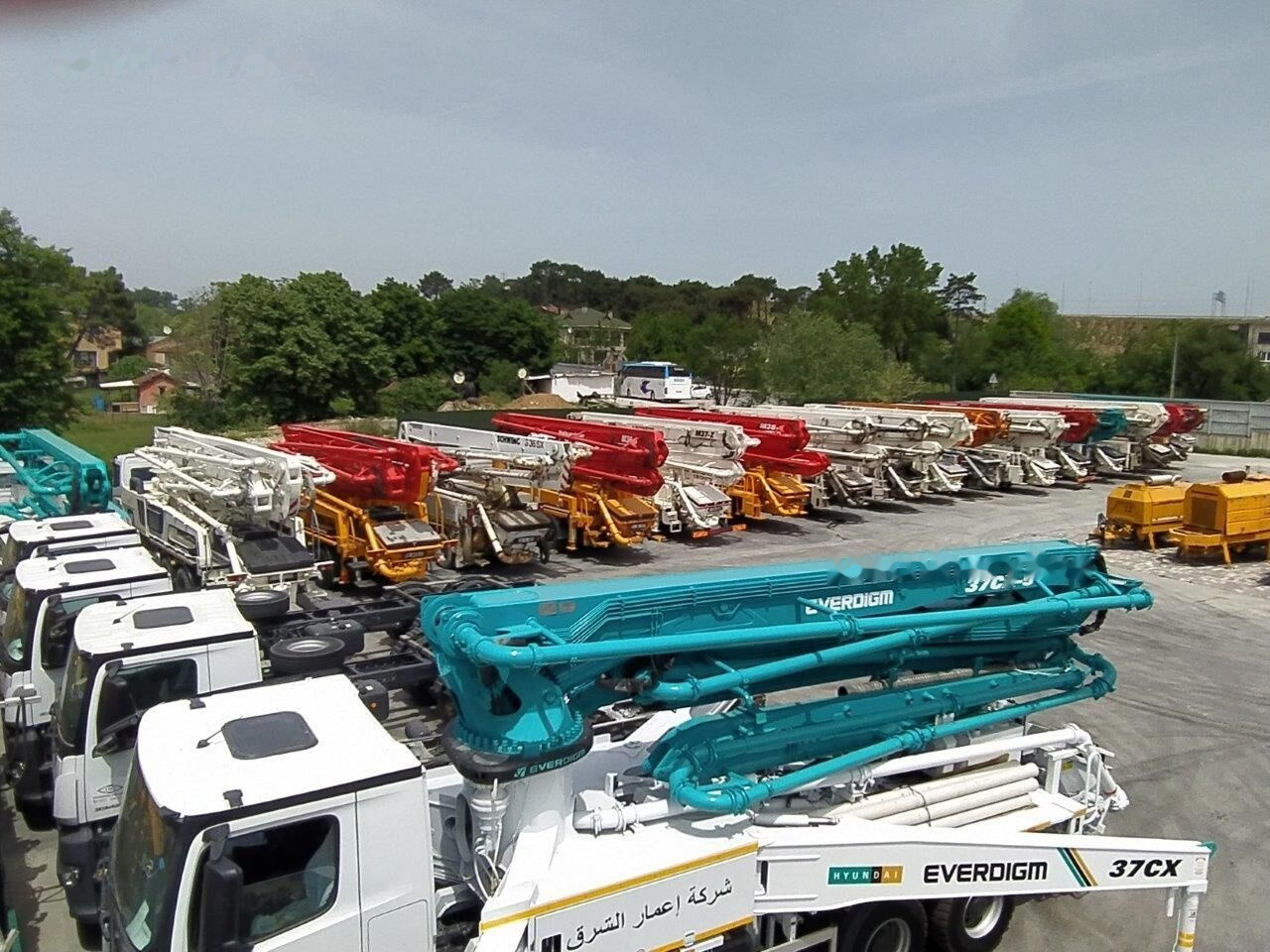 Mercedes-Benz New Everdigm ECP 42 CX 5 ECP 42 CX5 on chassis - Betonpumpe: billede 4 Mercedes-Benz New Everdigm ECP 42 CX 5 ECP 42 CX5 on chassis - Betonpumpe: billede 4