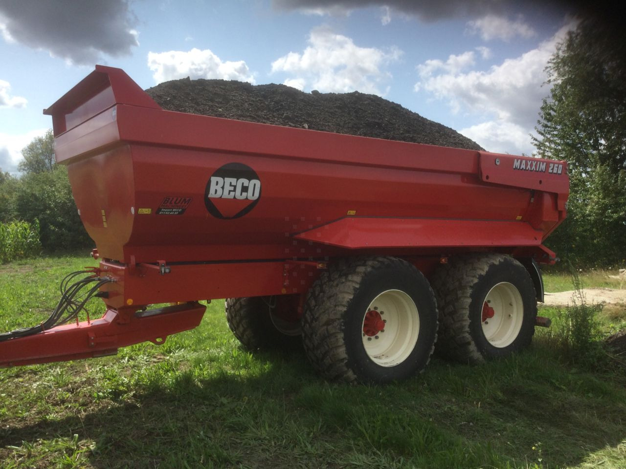 Beco Maxxim 260 - Tipvogn påhængsvogn: billede 1 Beco Maxxim 260 - Tipvogn påhængsvogn: billede 1