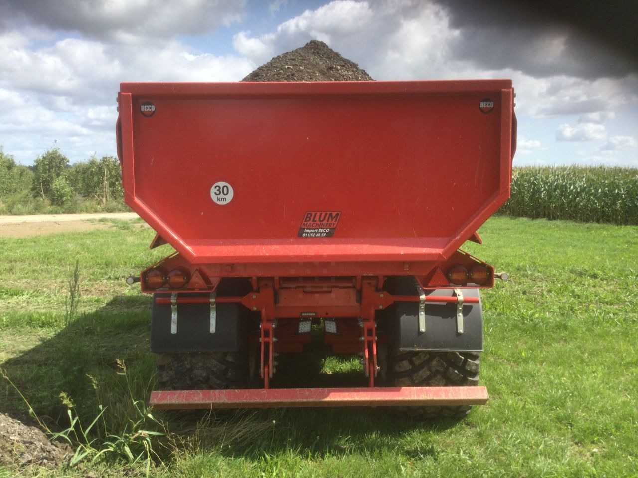 Beco Maxxim 260 - Tipvogn påhængsvogn: billede 4 Beco Maxxim 260 - Tipvogn påhængsvogn: billede 4