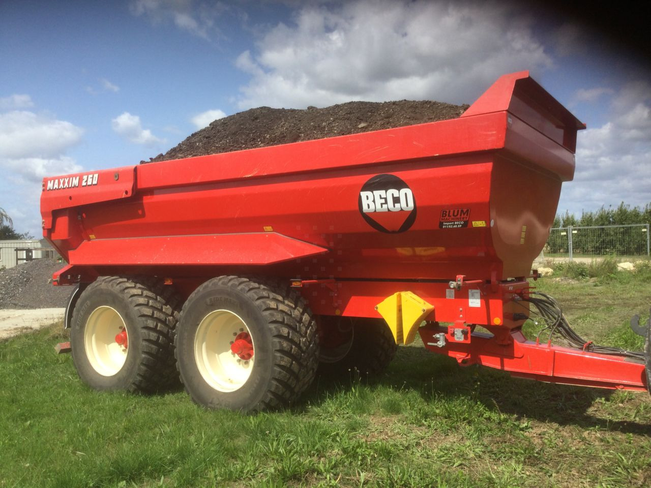 Beco Maxxim 260 - Tipvogn påhængsvogn: billede 2 Beco Maxxim 260 - Tipvogn påhængsvogn: billede 2