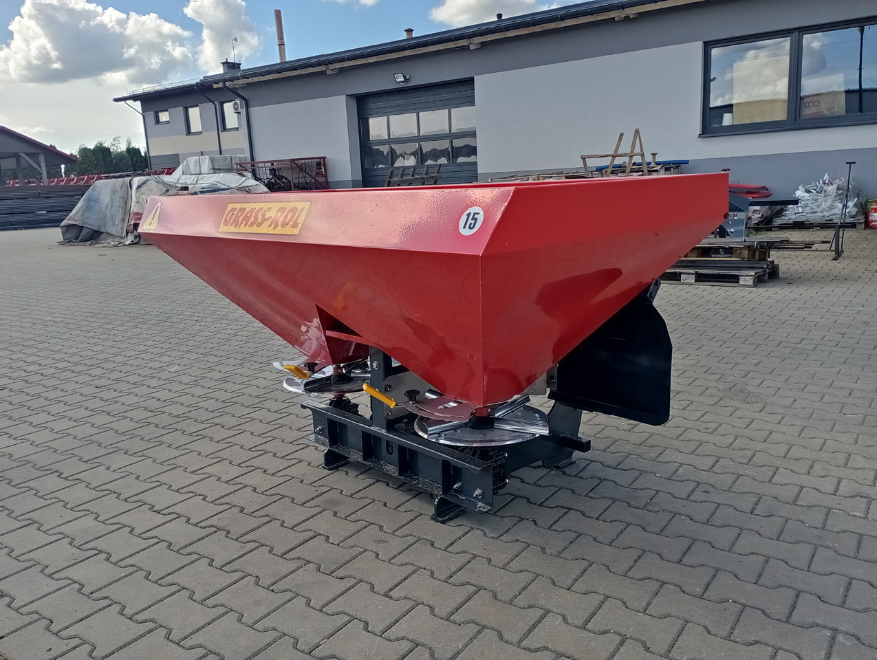 Grass Rol Rozsiewacz nawozów Junior 1200 l/ Düngerstreuer 1200l/ Fertilizer spreader 1200 - Gødningsspreder: billede 3 Grass Rol Rozsiewacz nawozów Junior 1200 l/ Düngerstreuer 1200l/ Fertilizer spreader 1200 - Gødningsspreder: billede 3