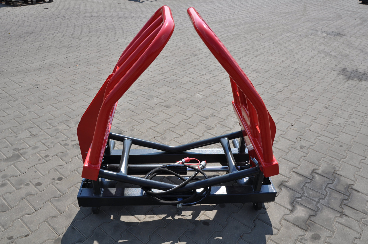 METAL-TECHNIK Bale Gripper / Rundballenzange / грейфер для рулонов - Grab for Frontlæsser til traktor: billede 2 METAL-TECHNIK Bale Gripper / Rundballenzange / грейфер для рулонов - Grab for Frontlæsser til traktor: billede 2