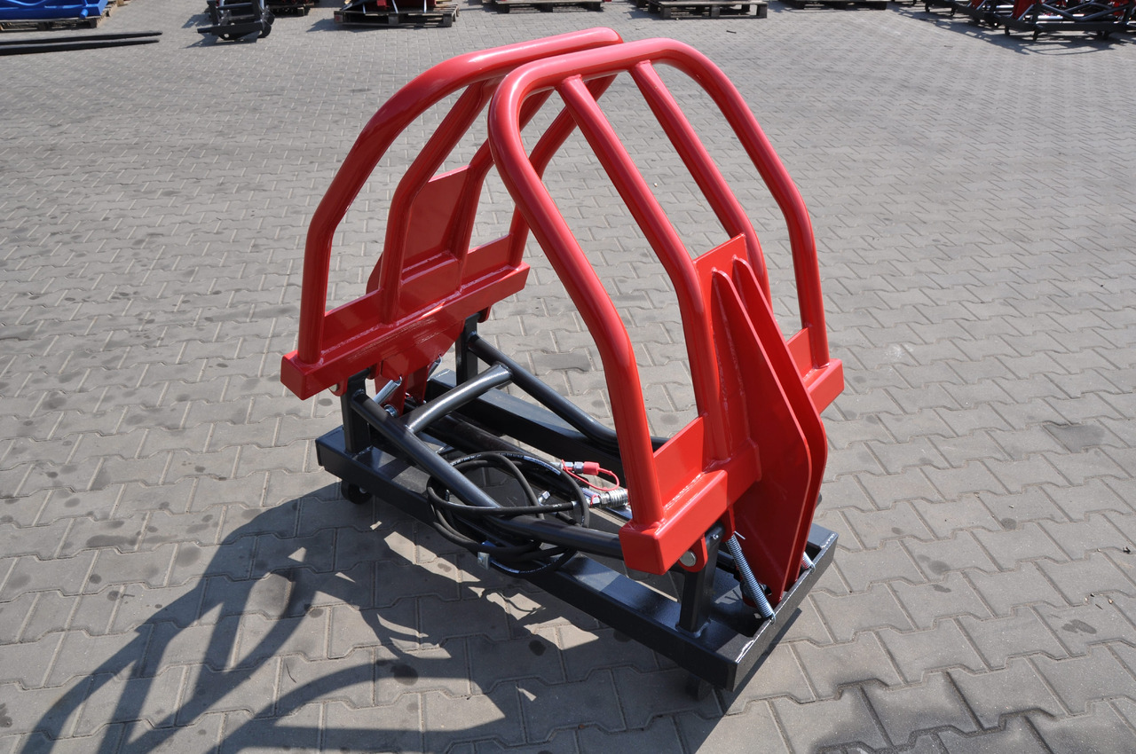 METAL-TECHNIK Bale Gripper / Rundballenzange / грейфер для рулонов - Grab for Frontlæsser til traktor: billede 1 METAL-TECHNIK Bale Gripper / Rundballenzange / грейфер для рулонов - Grab for Frontlæsser til traktor: billede 1