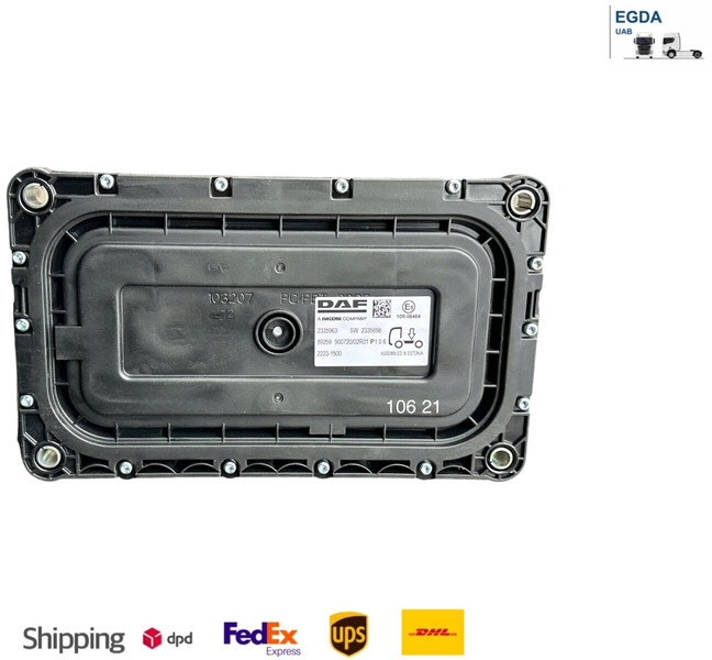 DAF - Kontrol blok: billede 1 DAF - Kontrol blok: billede 1