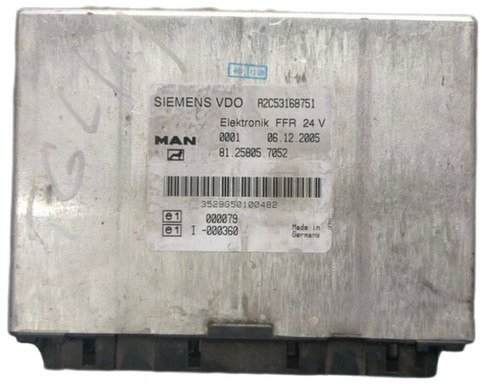 MAN TGL SIEMENS VDO Elektronik FFR - Kontrol blok: billede 1 MAN TGL SIEMENS VDO Elektronik FFR - Kontrol blok: billede 1