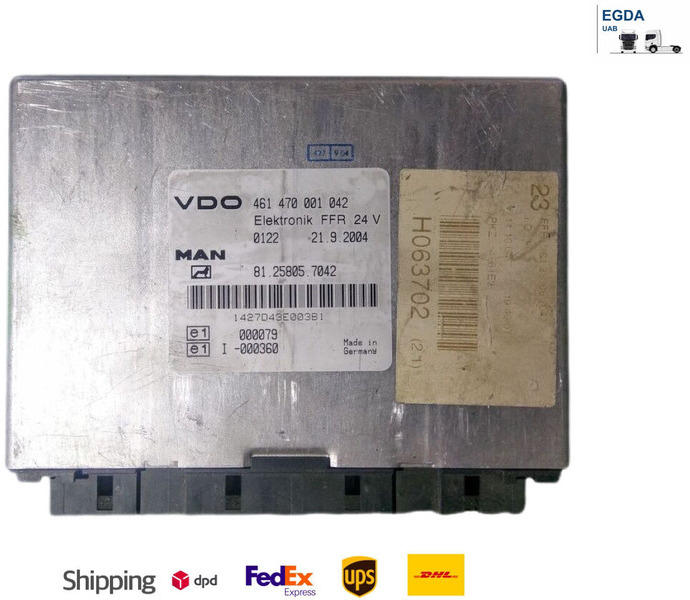 MAN VDO Elektronik FFR 461470001042 81.25805.7042 - Kontrol blok: billede 1 MAN VDO Elektronik FFR 461470001042 81.25805.7042 - Kontrol blok: billede 1