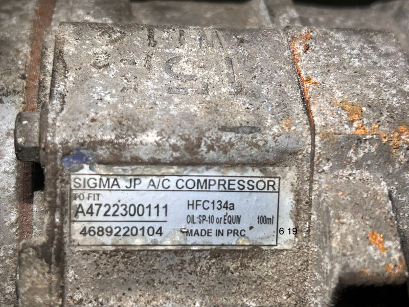 Mercedes-Benz - A/C kompressor: billede 2 Mercedes-Benz - A/C kompressor: billede 2