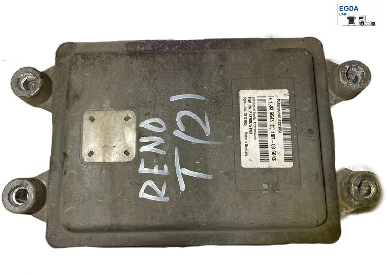 Renault 2016 - Kontrol blok: billede 1 Renault 2016 - Kontrol blok: billede 1