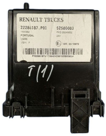 Renault T SERIES Euro 6 480 - Kontrol blok: billede 1 Renault T SERIES Euro 6 480 - Kontrol blok: billede 1