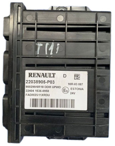 Renault T SERIES - Kontrol blok: billede 1 Renault T SERIES - Kontrol blok: billede 1