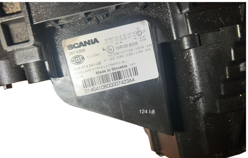 Scania 2022 - Forlygte: billede 3 Scania 2022 - Forlygte: billede 3