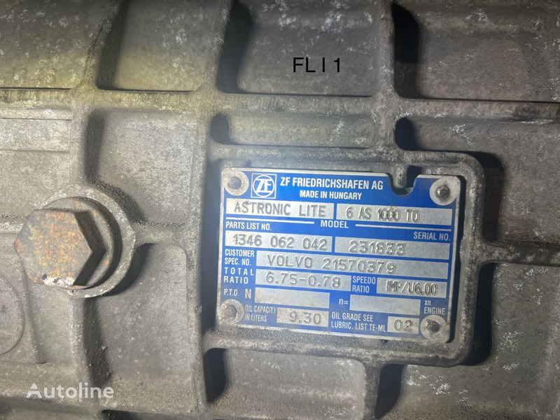 Volvo ASTRONIC LITE 6.75-0.78 - Gearkasse: billede 5 Volvo ASTRONIC LITE 6.75-0.78 - Gearkasse: billede 5