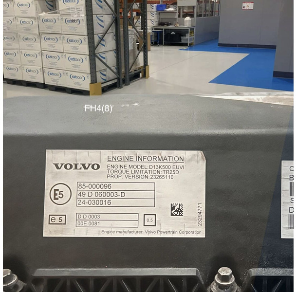 Volvo D13K500 EUVI - Motor: billede 4 Volvo D13K500 EUVI - Motor: billede 4
