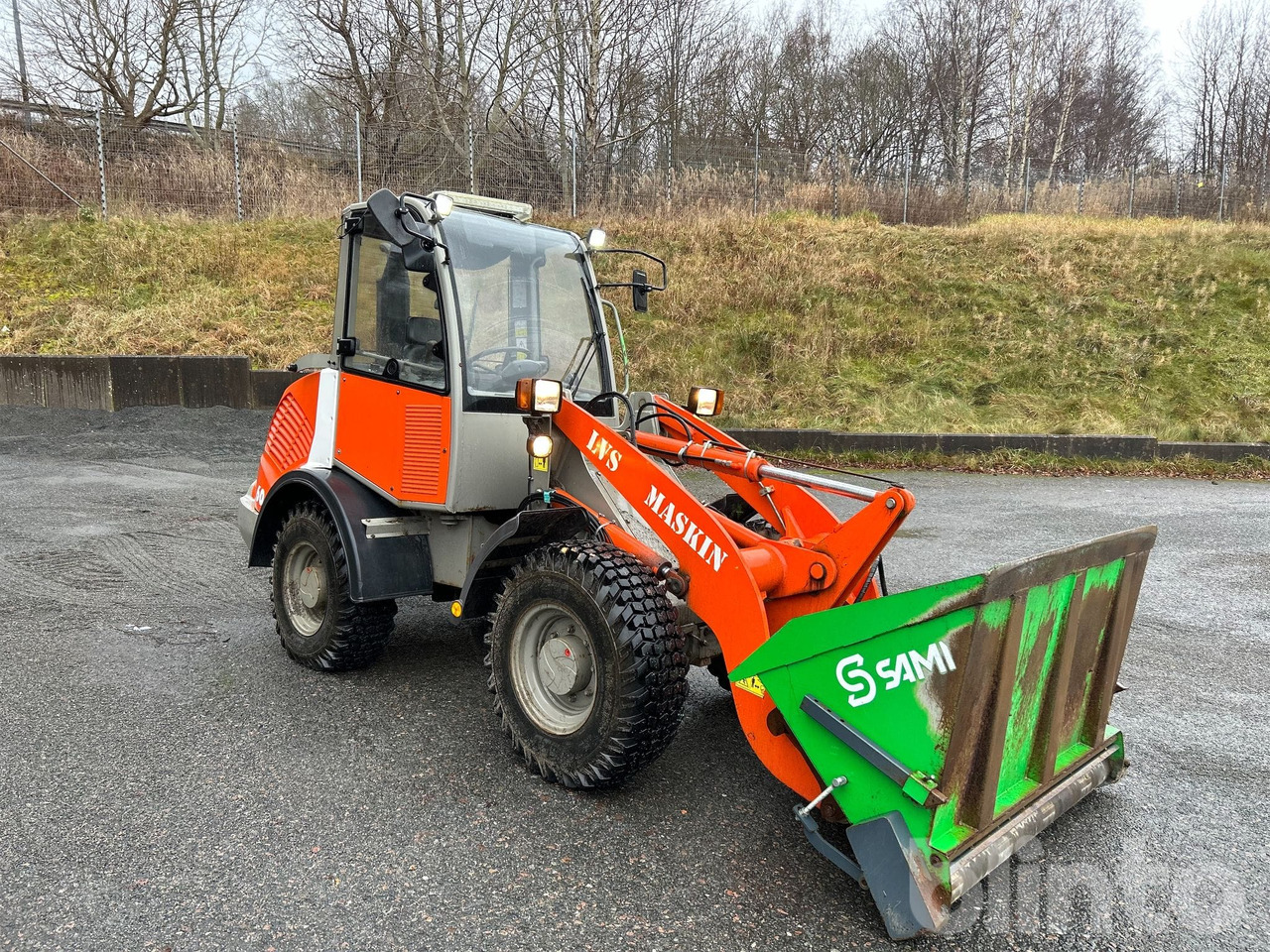 Atlas 60 - Gummihjulslæsser: billede 3 Atlas 60 - Gummihjulslæsser: billede 3