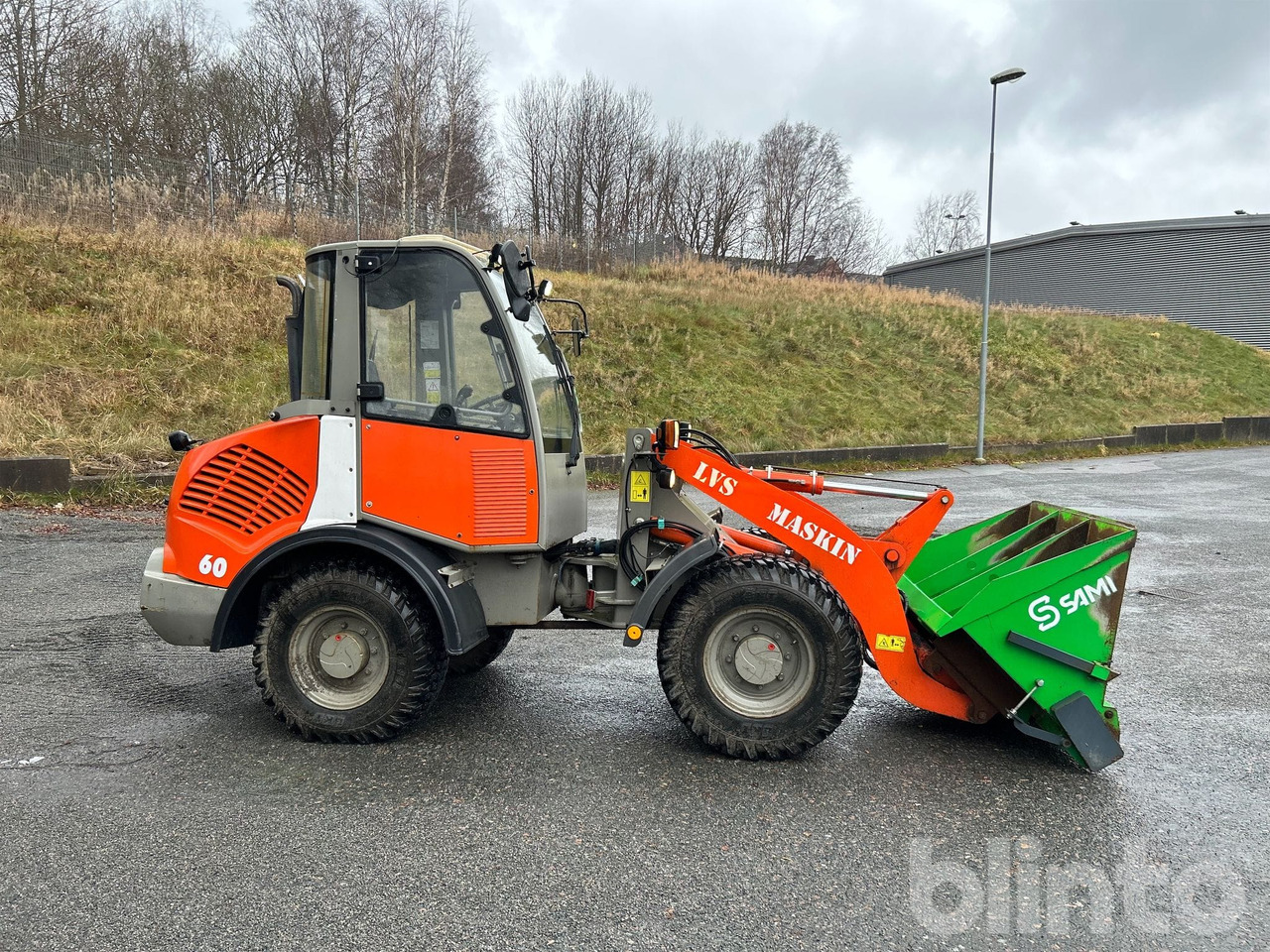 Atlas 60 - Gummihjulslæsser: billede 4 Atlas 60 - Gummihjulslæsser: billede 4