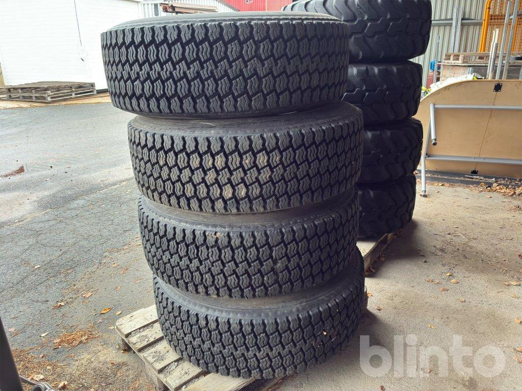 Bridgestone 385/65 R 22.5 - Komplet hjul for Entreprenørmaskin: billede 4 Bridgestone 385/65 R 22.5 - Komplet hjul for Entreprenørmaskin: billede 4