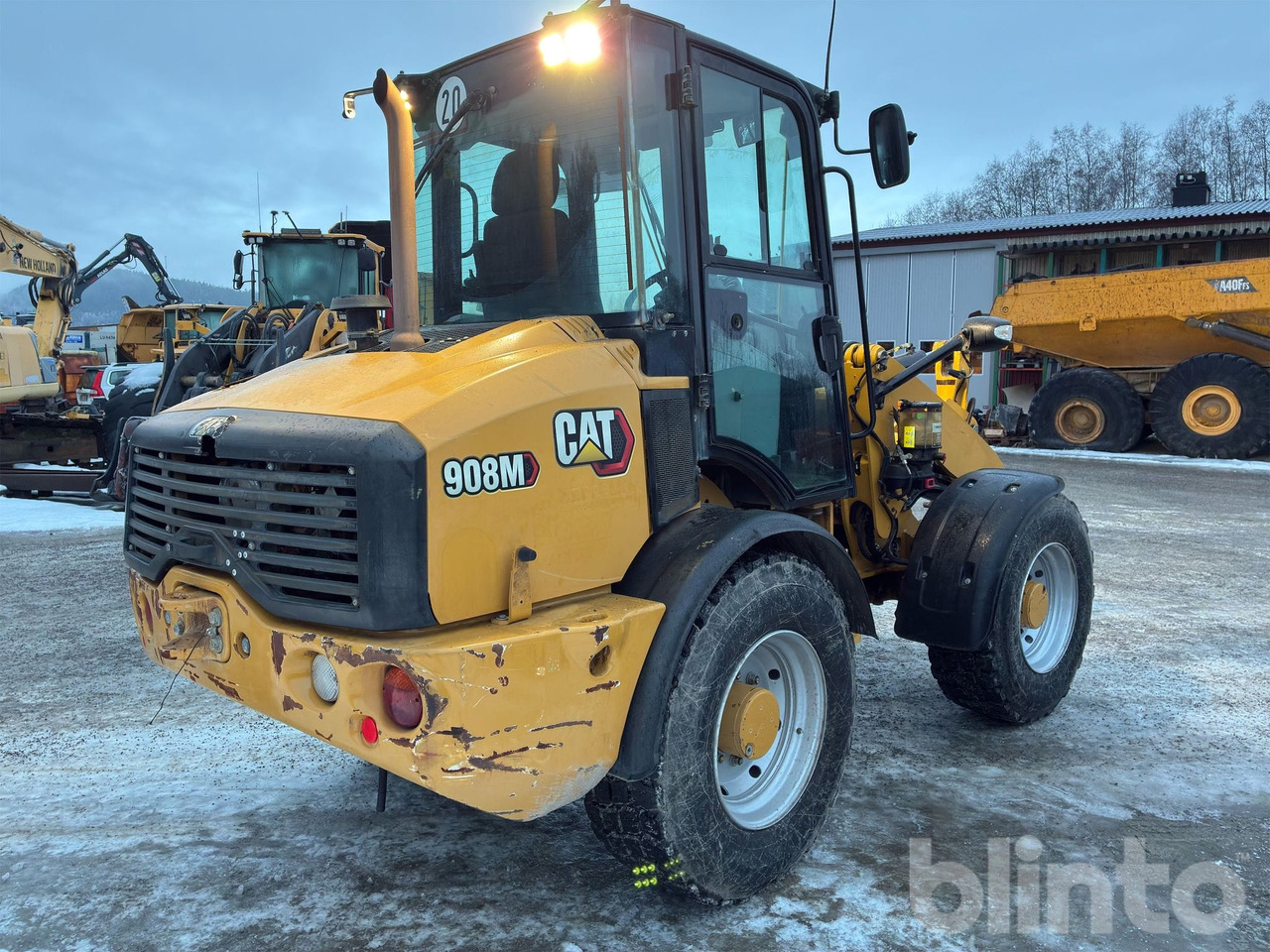 CAT 908M - Gummihjulslæsser: billede 5 CAT 908M - Gummihjulslæsser: billede 5