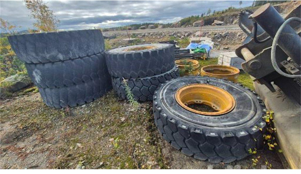 Cat 772 - Komplet hjul for Entreprenørmaskin: billede 2 Cat 772 - Komplet hjul for Entreprenørmaskin: billede 2