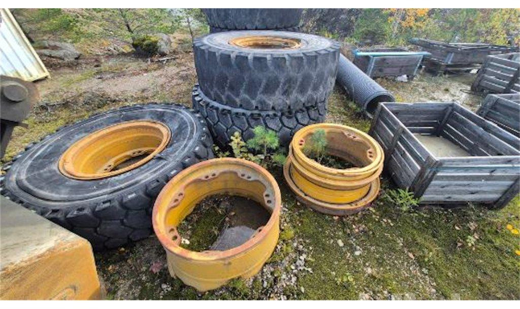 Cat 772 - Komplet hjul for Entreprenørmaskin: billede 1 Cat 772 - Komplet hjul for Entreprenørmaskin: billede 1