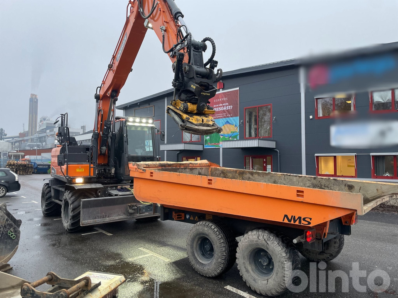 Doosan Dx140 + Dumperkärra o redskap - Materialhåndteringsmaskine: billede 5 Doosan Dx140 + Dumperkärra o redskap - Materialhåndteringsmaskine: billede 5