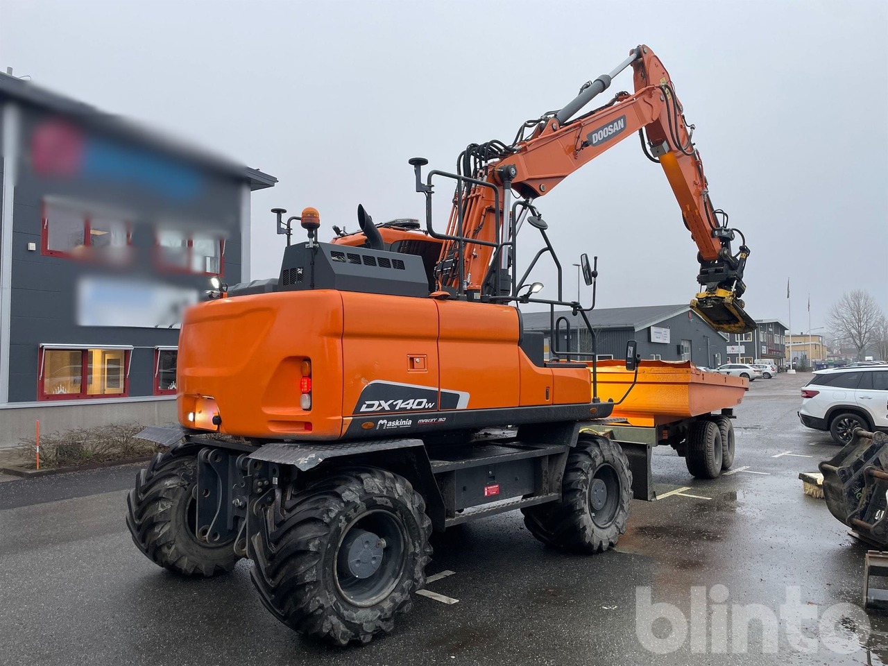 Doosan Dx140 + Dumperkärra o redskap - Materialhåndteringsmaskine: billede 3 Doosan Dx140 + Dumperkärra o redskap - Materialhåndteringsmaskine: billede 3