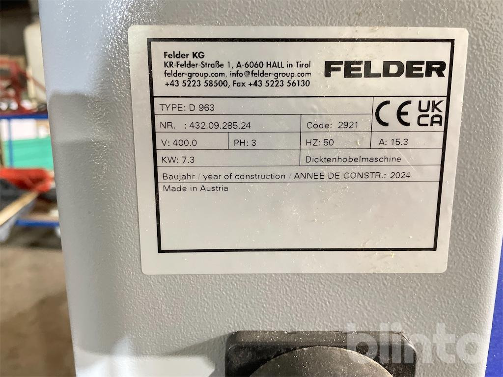 Felder D964 (2024) - Træbearbejdningsmaskine: billede 5 Felder D964 (2024) - Træbearbejdningsmaskine: billede 5