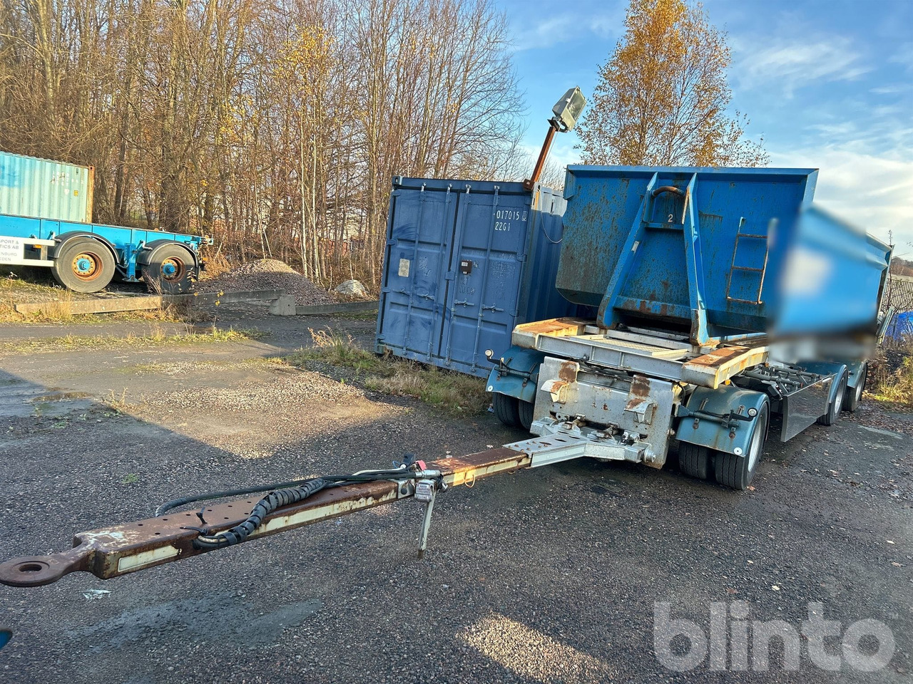 HÜFFERMANN HSA 30.60L med CMT flak - Containerbil/ Veksellad påhængsvogn: billede 1 HÜFFERMANN HSA 30.60L med CMT flak - Containerbil/ Veksellad påhængsvogn: billede 1