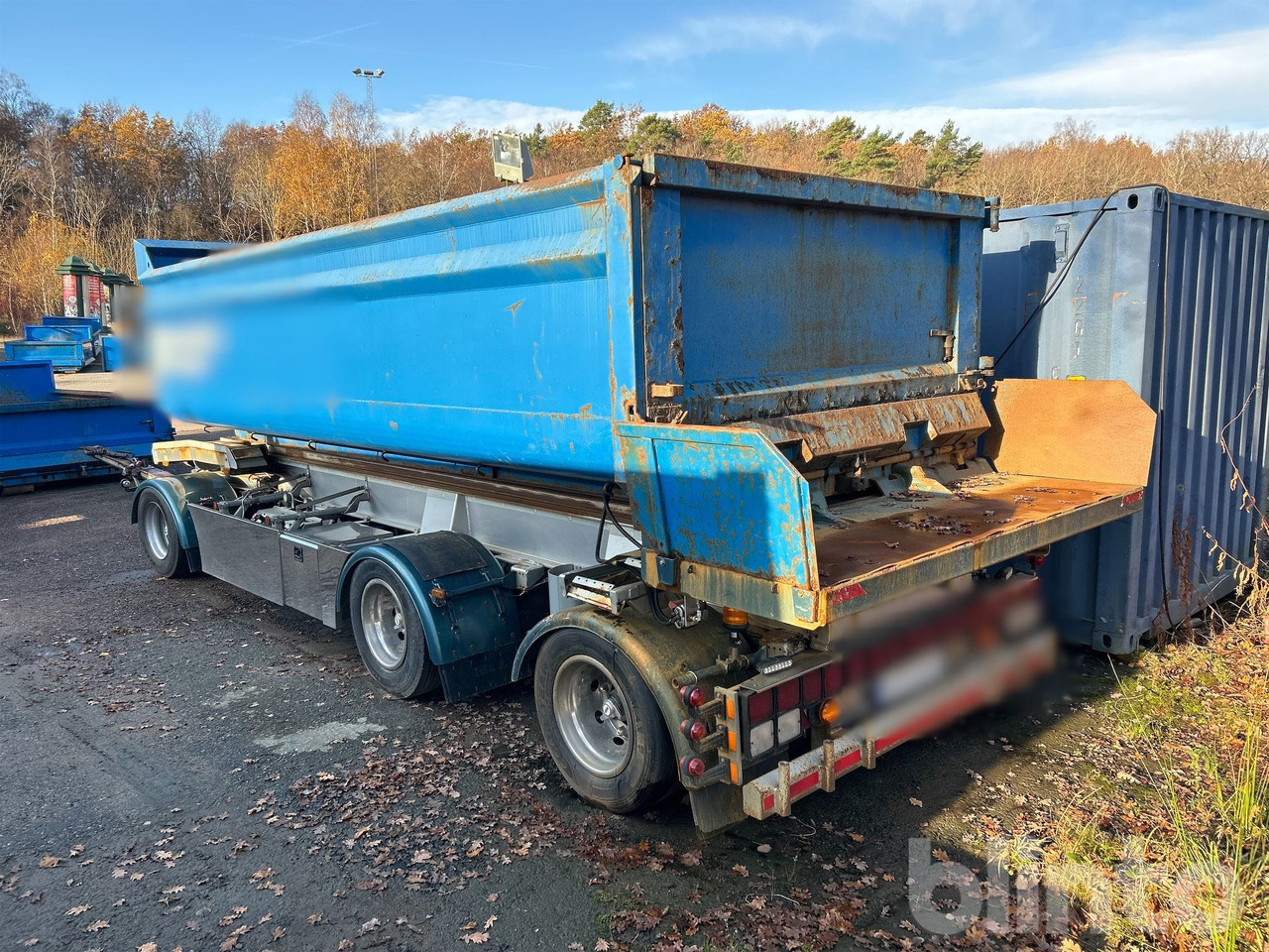 HÜFFERMANN HSA 30.60L med CMT flak - Containerbil/ Veksellad påhængsvogn: billede 3 HÜFFERMANN HSA 30.60L med CMT flak - Containerbil/ Veksellad påhængsvogn: billede 3