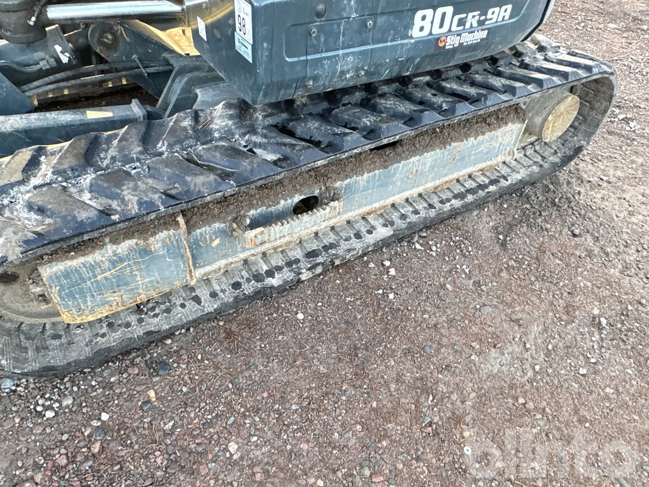 Bæltegravemaskine Hyundai Robex 80CR-9A: billede 39