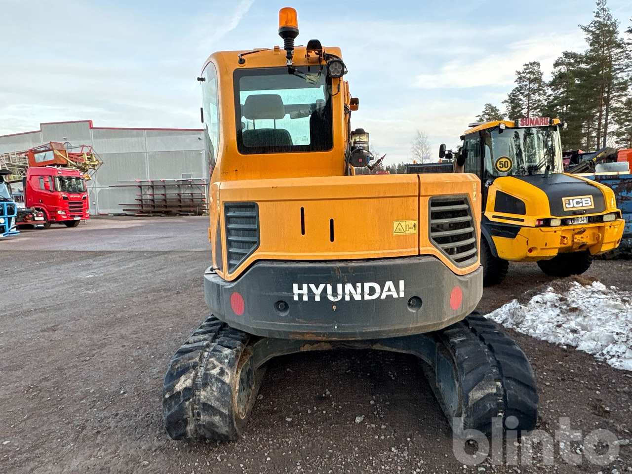 Bæltegravemaskine Hyundai Robex 80CR-9A: billede 6