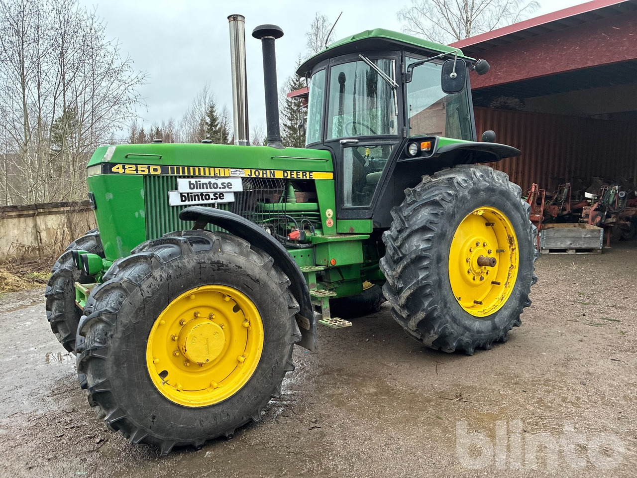J. DEERE 4250 4WD - Traktor: billede 1 J. DEERE 4250 4WD - Traktor: billede 1
