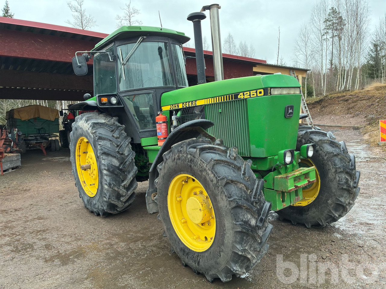 J. DEERE 4250 4WD - Traktor: billede 3 J. DEERE 4250 4WD - Traktor: billede 3