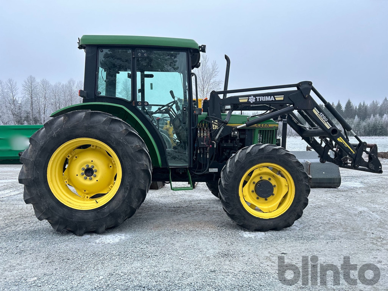 John Deere 5400 4WD med lastare och redskap - Traktor: billede 5 John Deere 5400 4WD med lastare och redskap - Traktor: billede 5